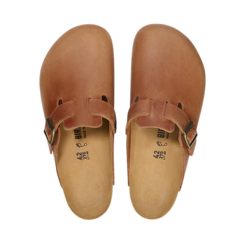 Boston Oiled Leather Cognac