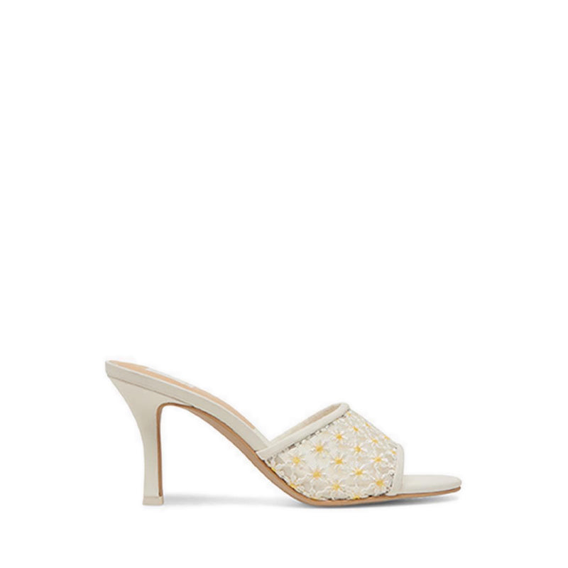 Lavena Floral Women'S Heels - White
