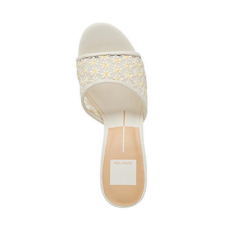 Lavena Floral Women'S Heels - White