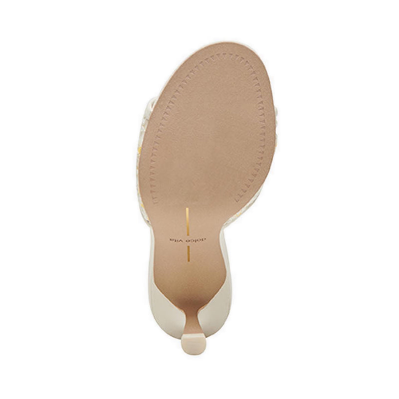 Lavena Floral Women'S Heels - White