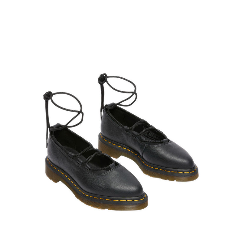 Elphie Ghillie Pump Lace Black Women Shoes