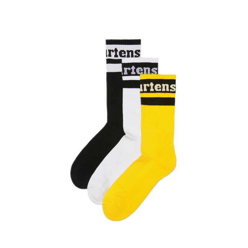 Athletic 3Pk Cotton- Black