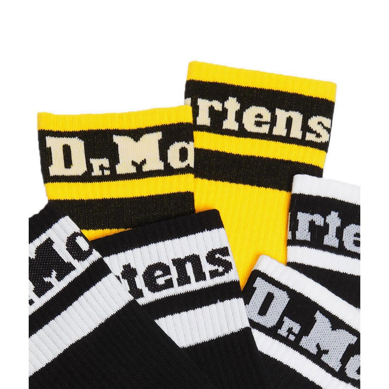 Athletic 3Pk Cotton- Black