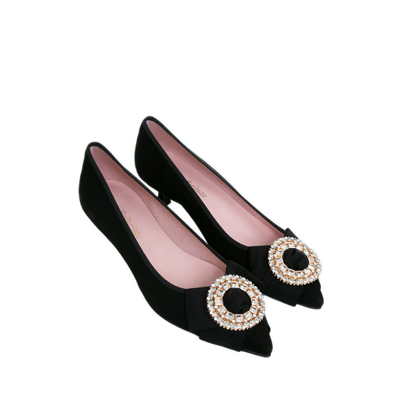 Pretty Ballerina 50774 Kitten Heels - Black