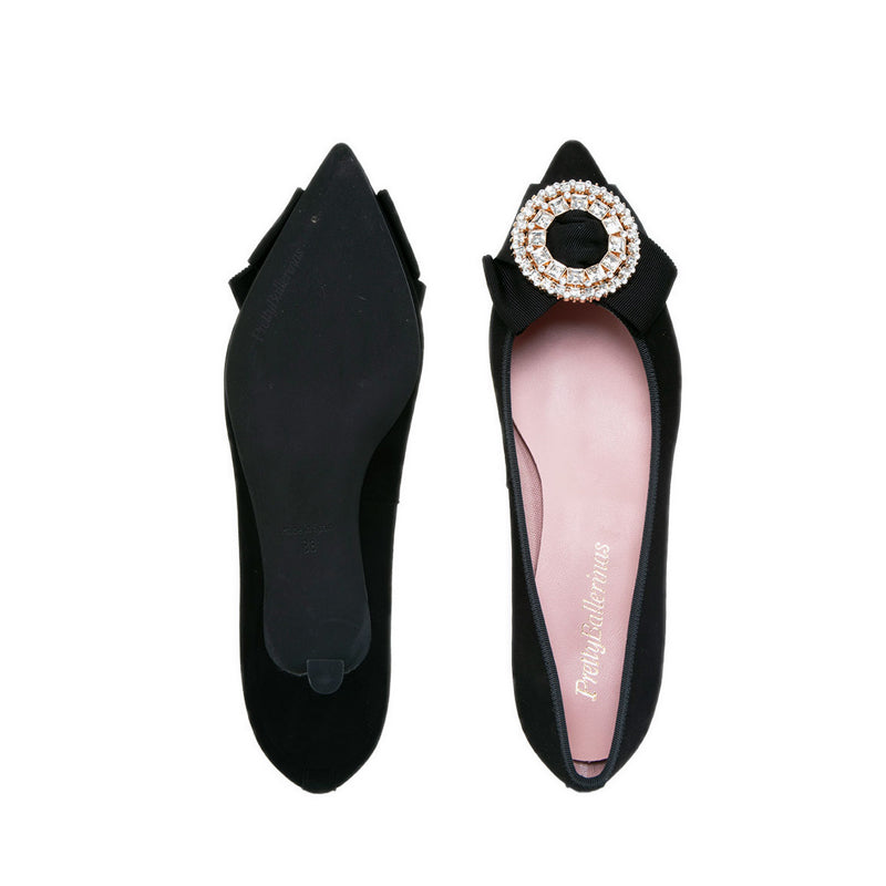 Pretty Ballerina 50774 Kitten Heels - Black