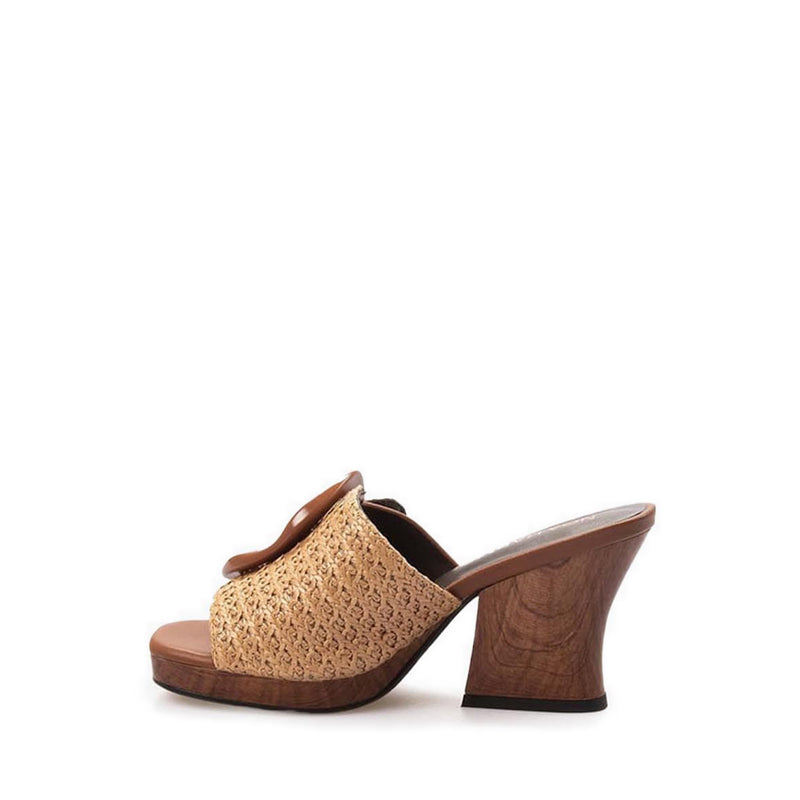 Sandal Heels 9660 - Brown