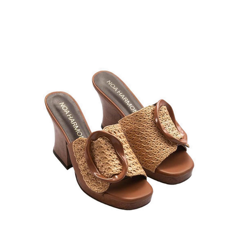 Sandal Heels 9660 - Brown