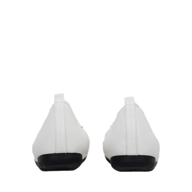 9Cp47-Wht Women'S Ballerina Flats - White