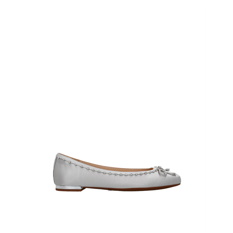 9Ur58-Gre Ballerina Flats - Gray