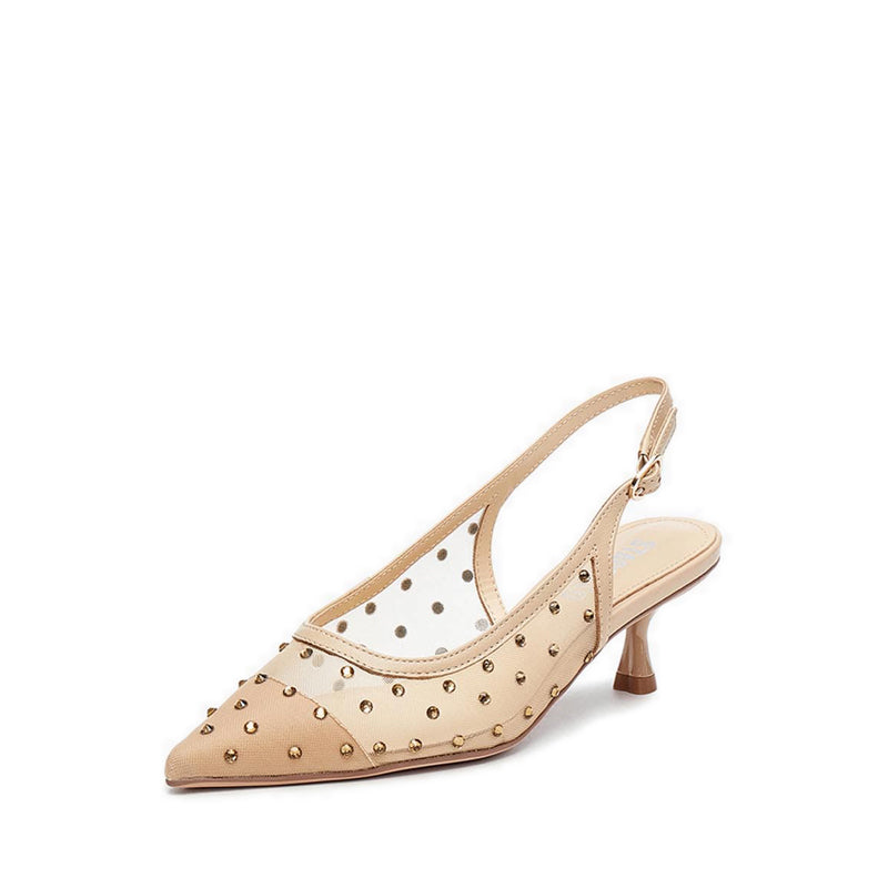 C6112-Ap1 Heels - Beige