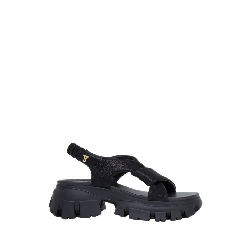 EBK65-005 Sandal Wedges - Black