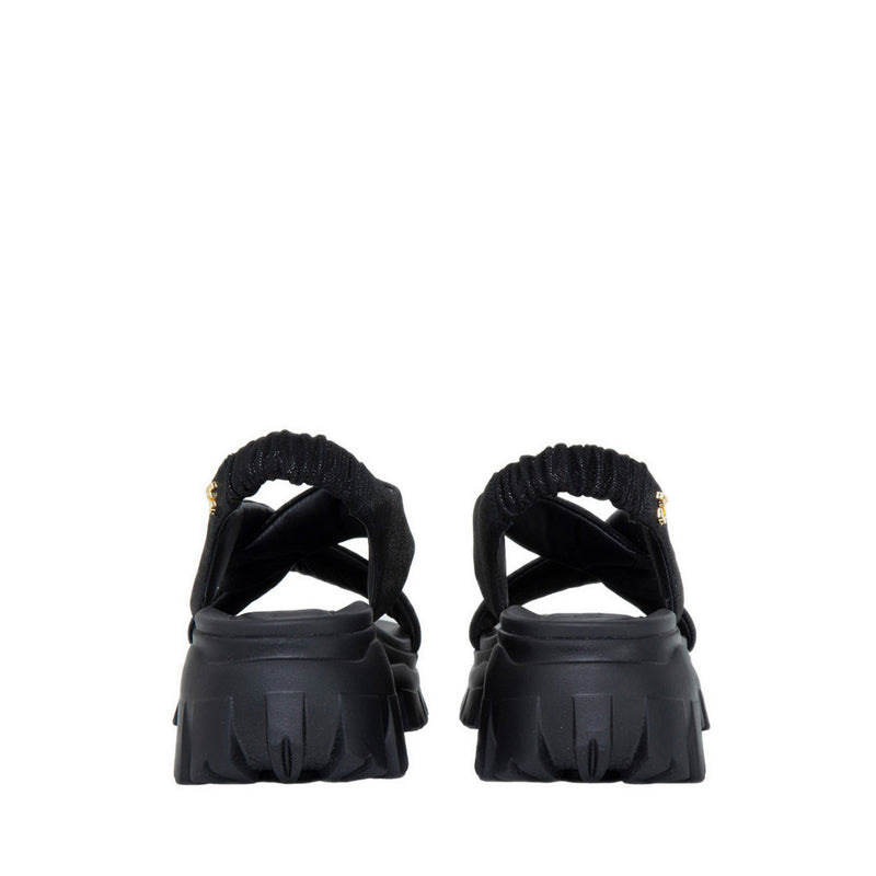 EBK65-005 Sandal Wedges - Black