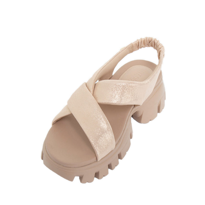 EBK65-GLD Sandal Wedges - Gold