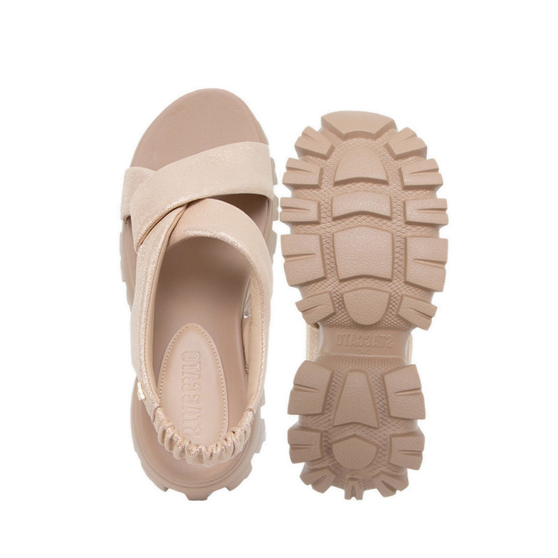 EBK65-GLD Sandal Wedges - Gold