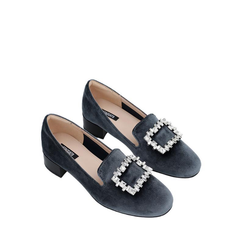 Eun04-Gre Women'S Heels- Grey