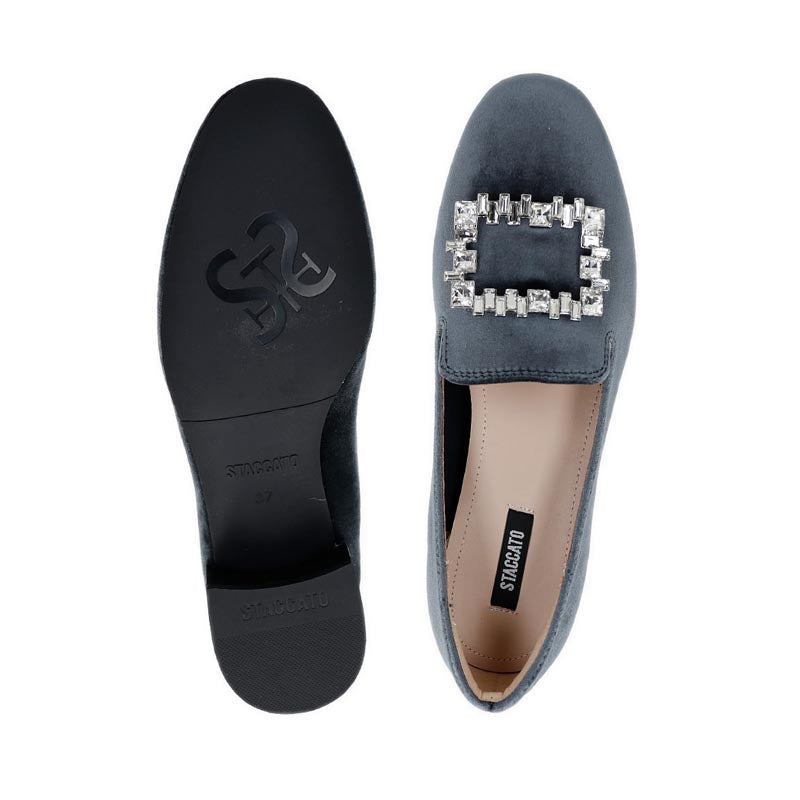 Eun04-Gre Women'S Heels- Grey
