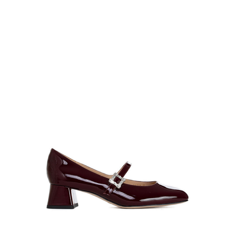 Evt04-Xm0 Heels - Burgundy