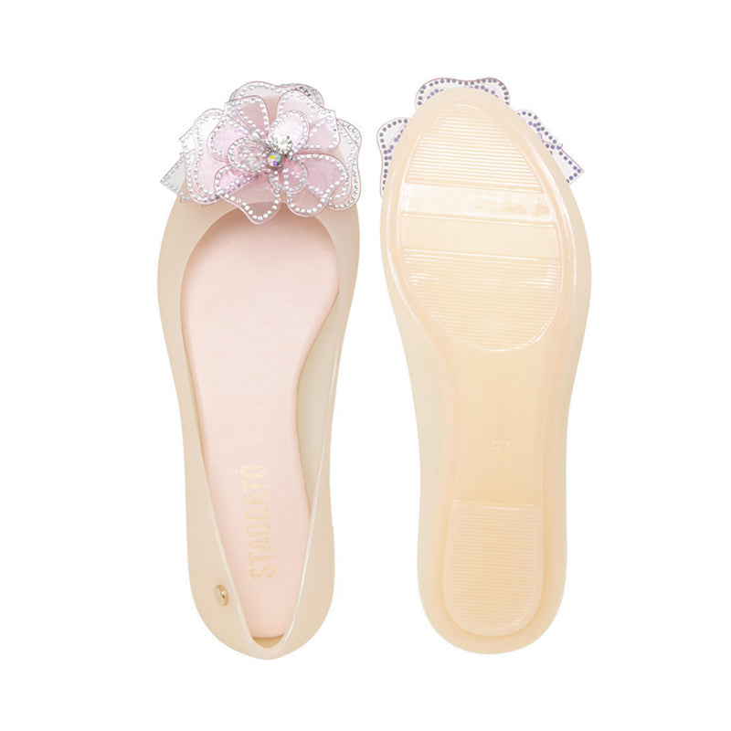 Jey03-Pnk Jelly Flats - Pink