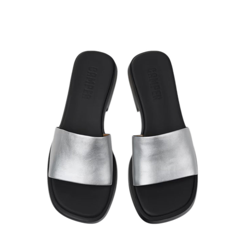 Camper Dana Rebound Silver Women's Sandals