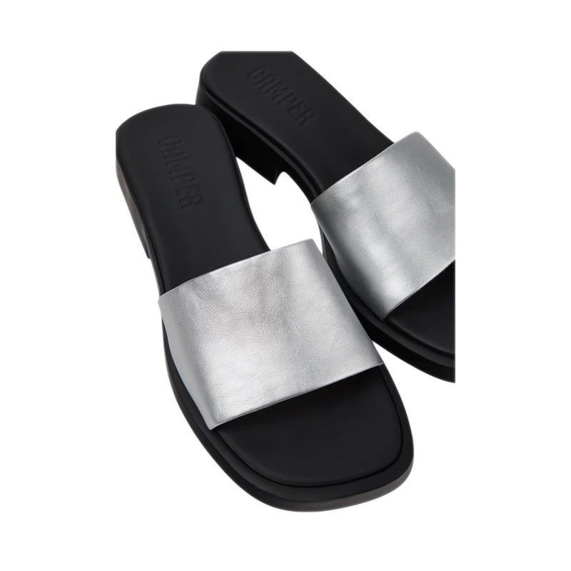 Camper Dana Rebound Silver Women's Sandals