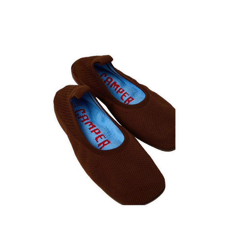 Right Niko Women's Flat Slip-on Shoes - Brown