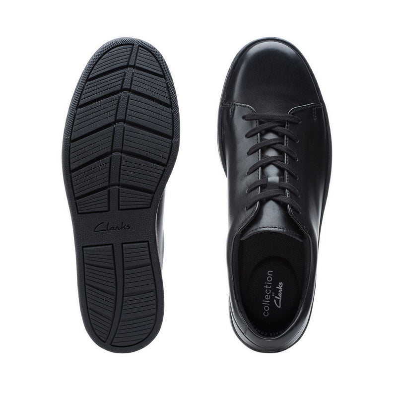 Clarks Men Kitna Lo Black Leather
