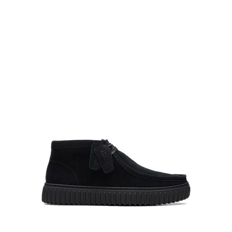 Torhill Hi Black Suede