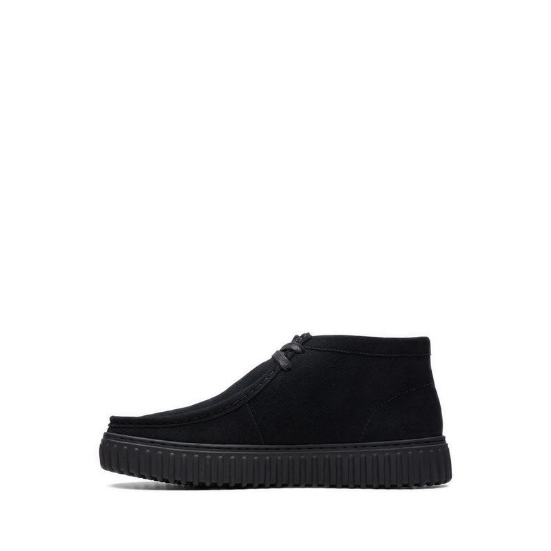 Torhill Hi Black Suede