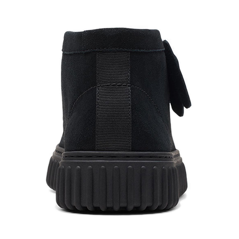 Torhill Hi Black Suede
