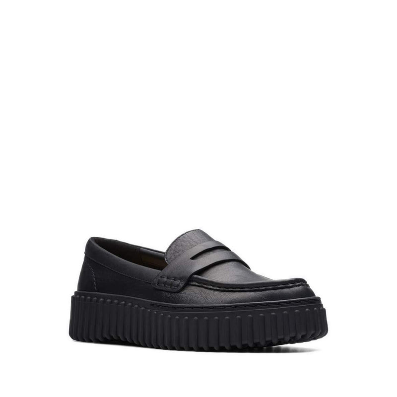 Torhill Penny Black Leather