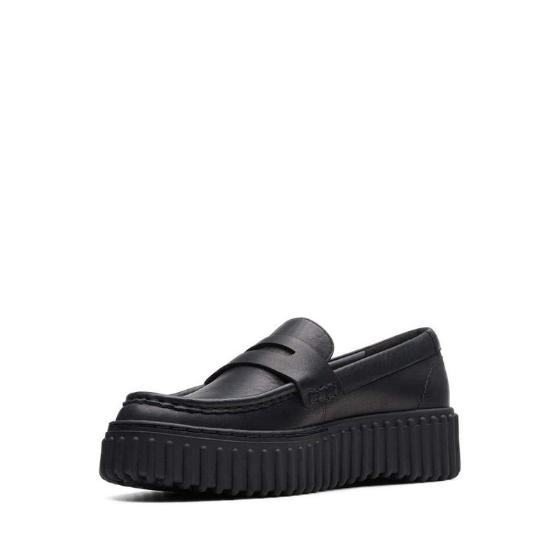 Torhill Penny Black Leather