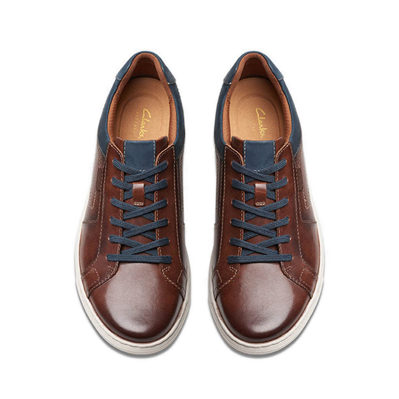 Mapstone Lace Mahogany Leather