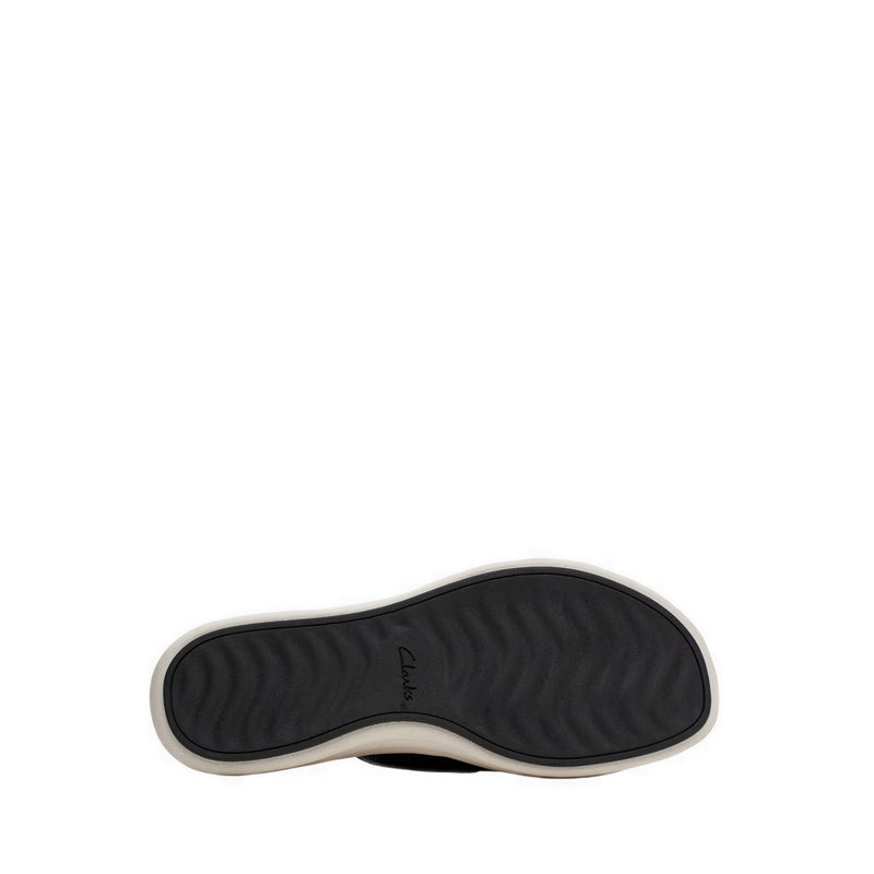 Clarks Womens Drift Buckle - Black Woven