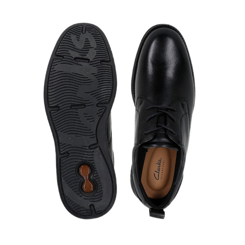 Clarks Novajoy Up Black Leather