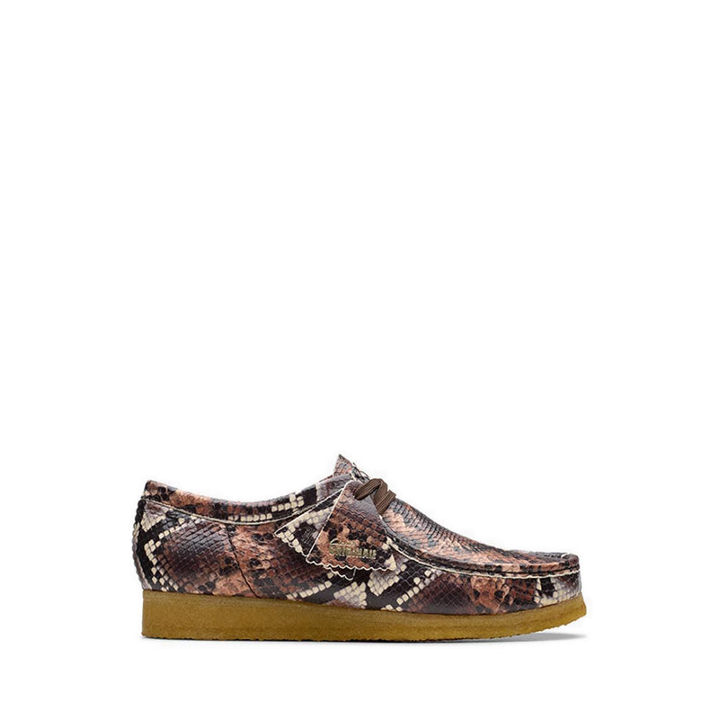 Wallabee BrownSnake Print