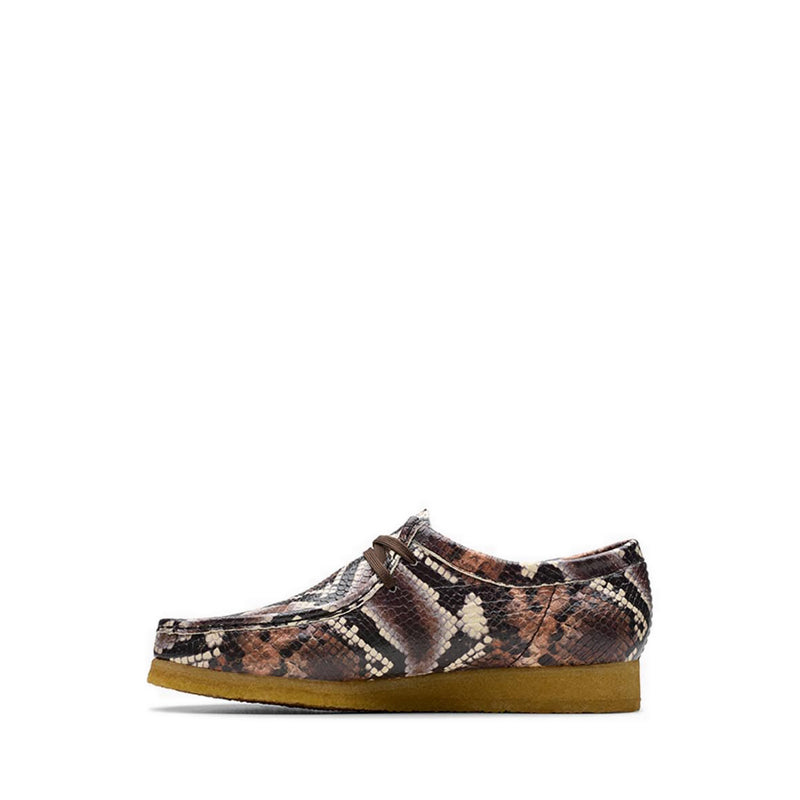 Wallabee BrownSnake Print