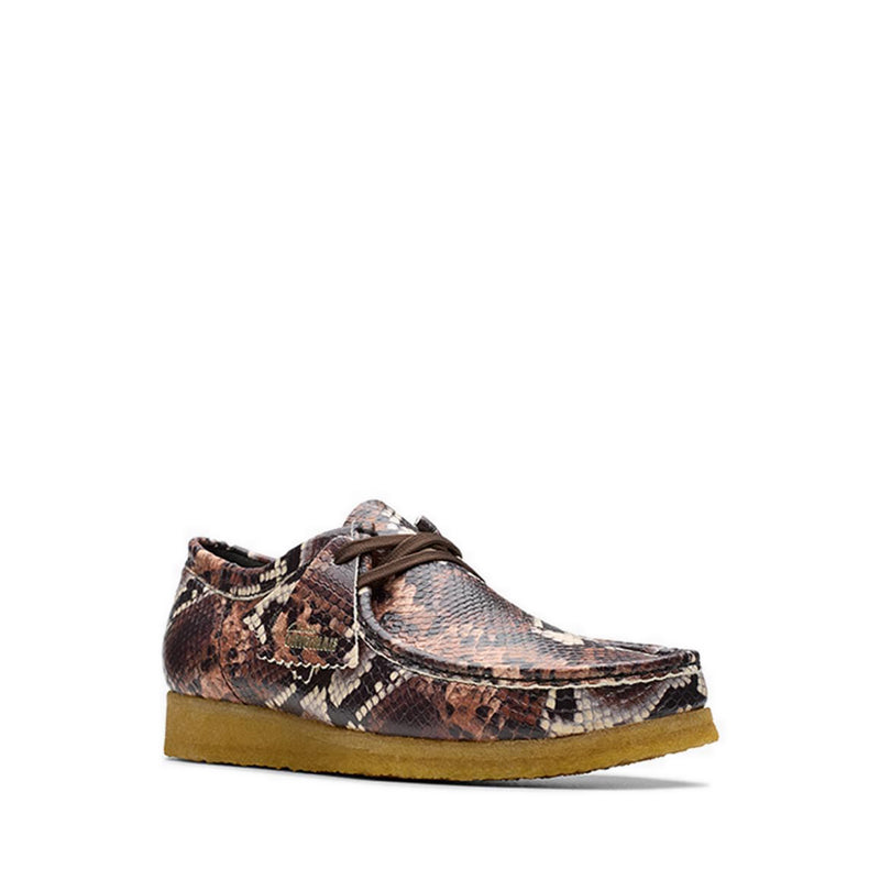 Wallabee BrownSnake Print