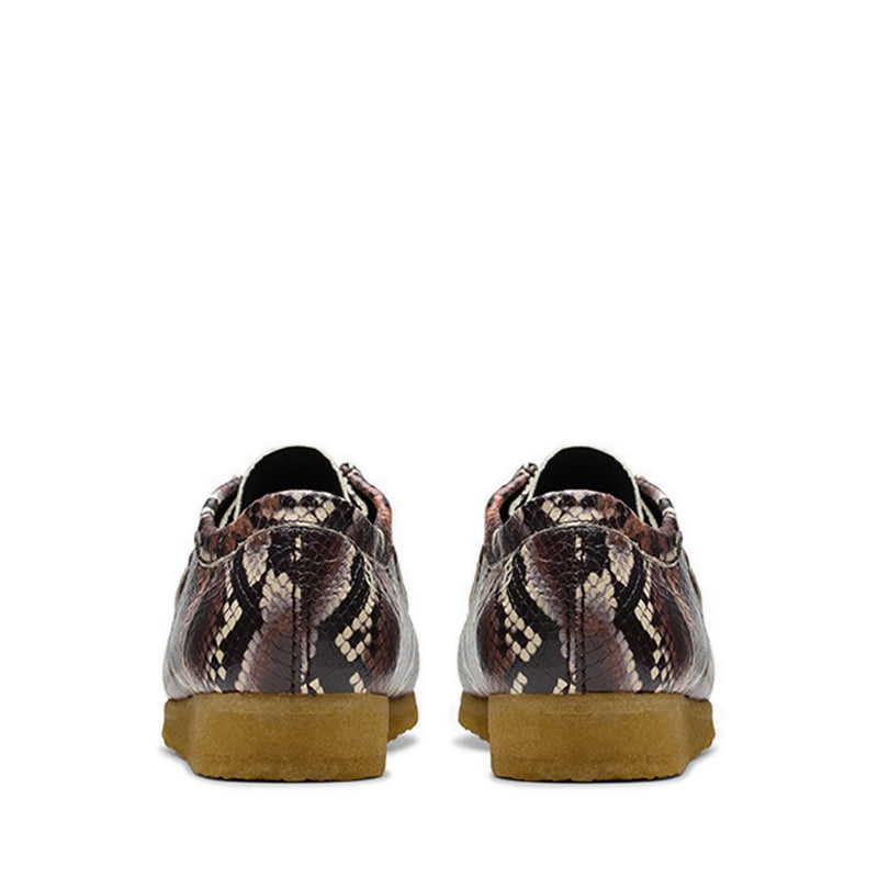 Wallabee BrownSnake Print