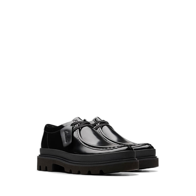 Badell Seam Blk HiShine Lea
