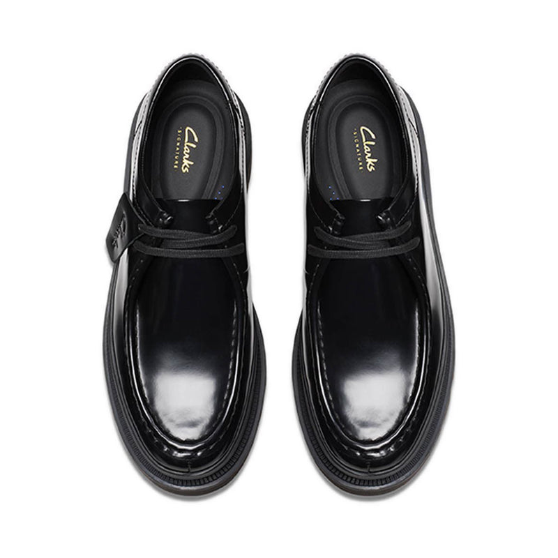 Badell Seam Blk HiShine Lea