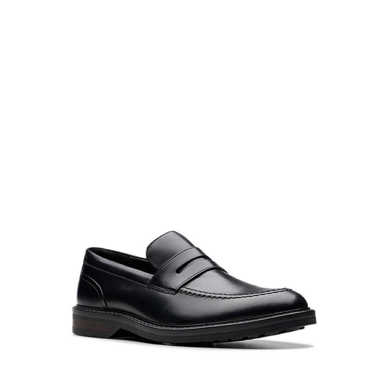 Aldwin Step Black Leather