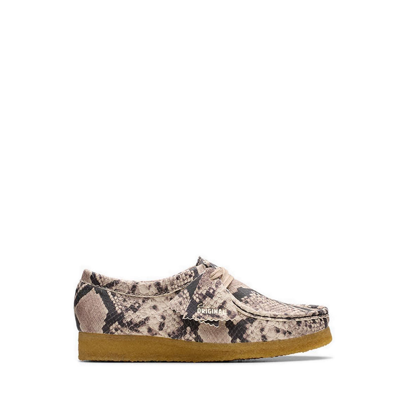 Wallabee. Grey Snake Lea