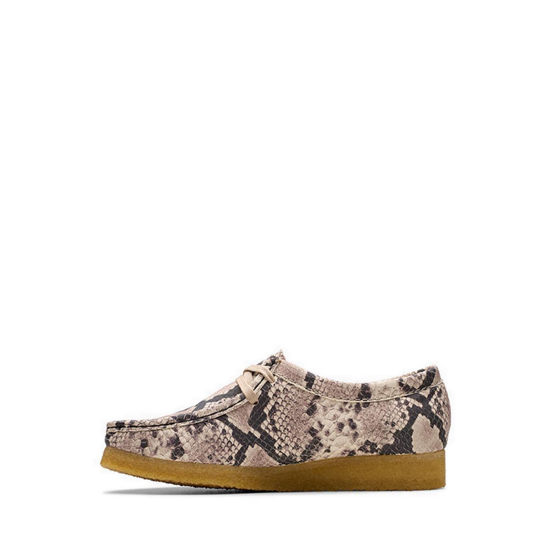 Wallabee. Grey Snake Lea