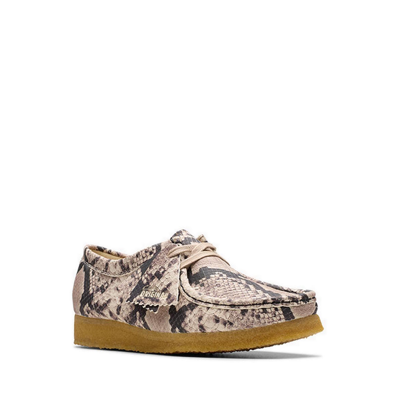 Wallabee. Grey Snake Lea