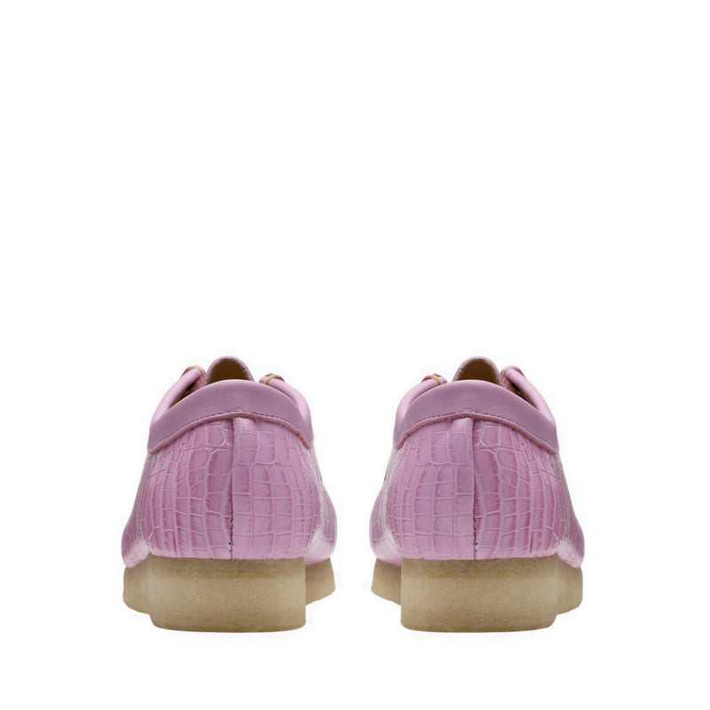 Wallabee. Mauve Croc