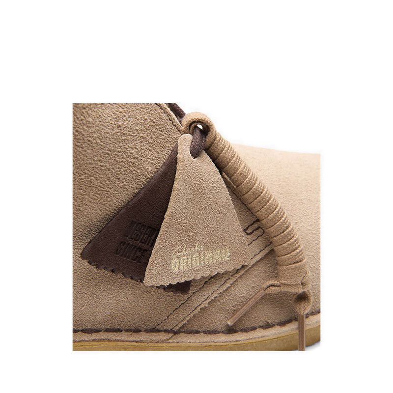 Clarks Desert Boot Wolf Suede