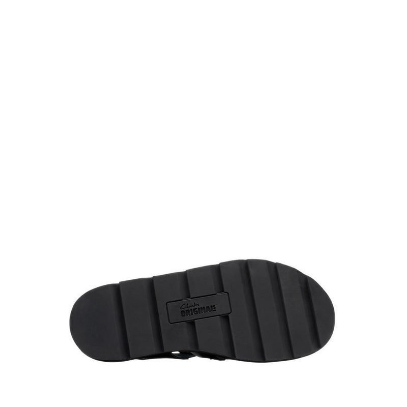 Meare Buckle Black Leather