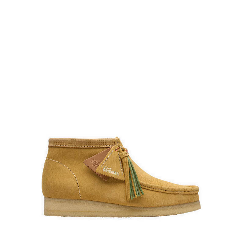 Wallabee Boot Golden Tan Suede