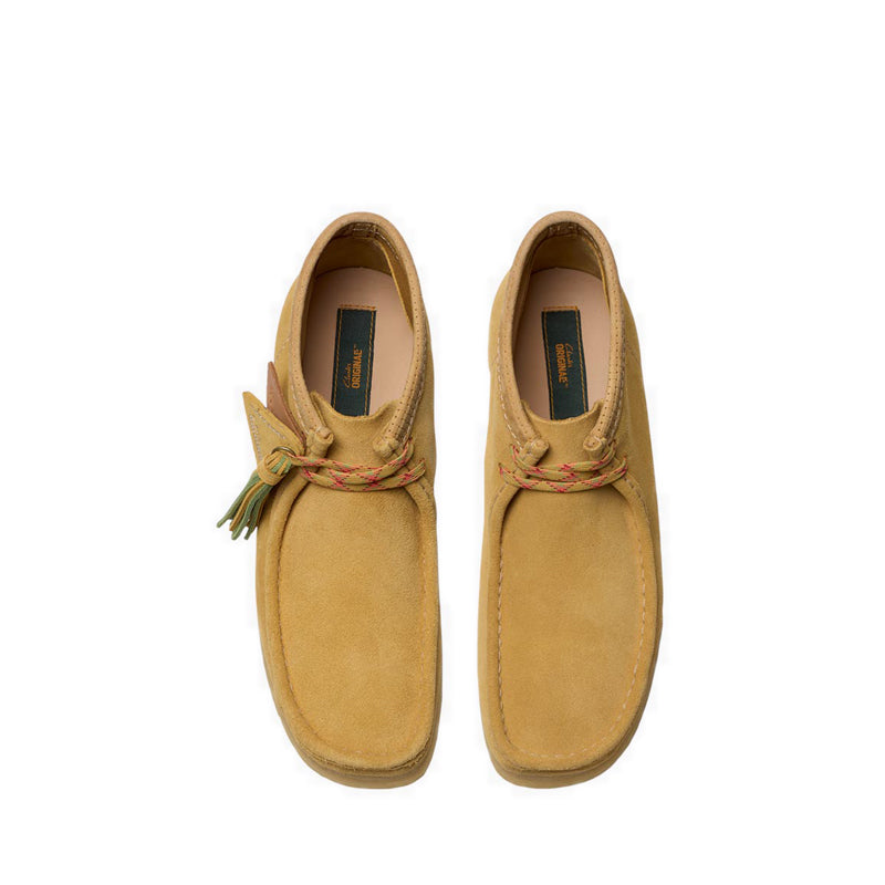Wallabee Boot Golden Tan Suede