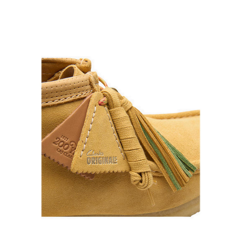 Wallabee Boot Golden Tan Suede